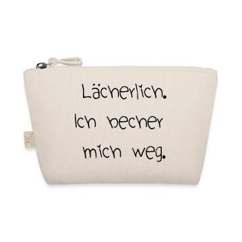 Party feiern Festival bechern saufen Alkohol - Bio-Täschchen - Natur - Vorne