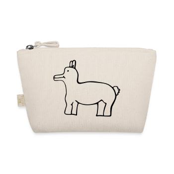 Schnabelbär - Organic Pouch - nature - Front