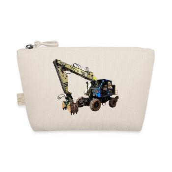 T174 Bagger DDR - Bio-Täschchen - Natur - Vorne