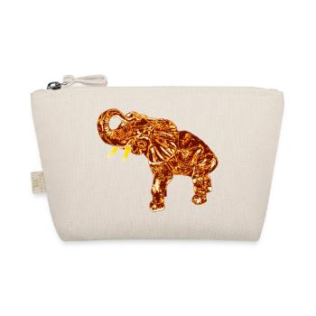 Edelfant Elefant - Bio-Täschchen - Natur - Vorne