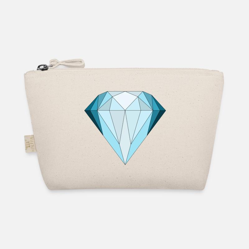Diamond geometric Organic Pouch