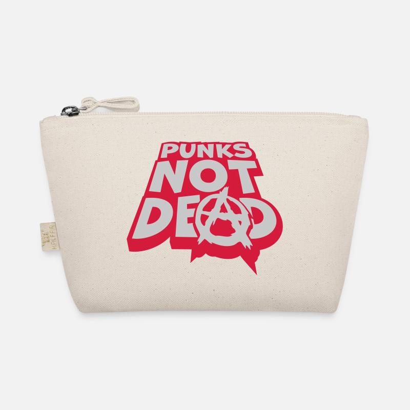 punks not dead Zitat - Bio-Täschchen - Natur