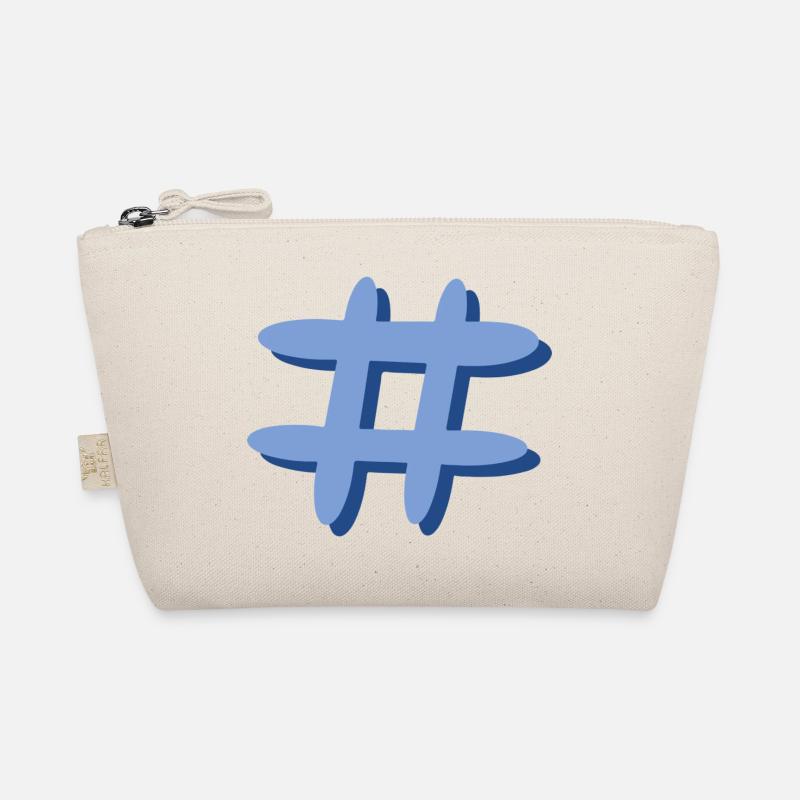 Hashtag Bio-Täschchen