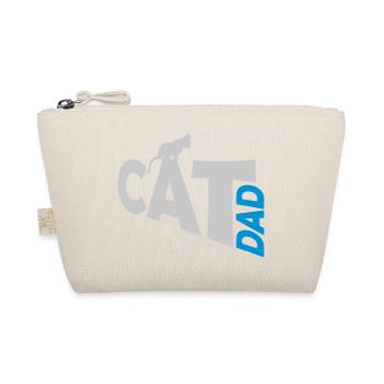 Conception du logo Cat Dad - Trousse biologique - nature - Devant