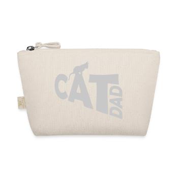 Conception du logo Cat Dad - Trousse biologique - nature - Devant