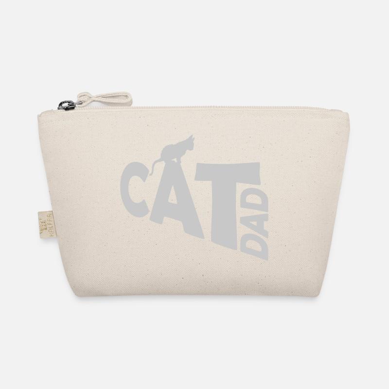 Conception du logo Cat Dad Trousse biologique