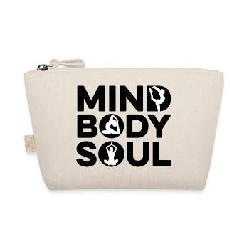 Mind Body Soul Meditate Spirituality Relaxation Me - Bio-Täschchen - Natur - Vorne