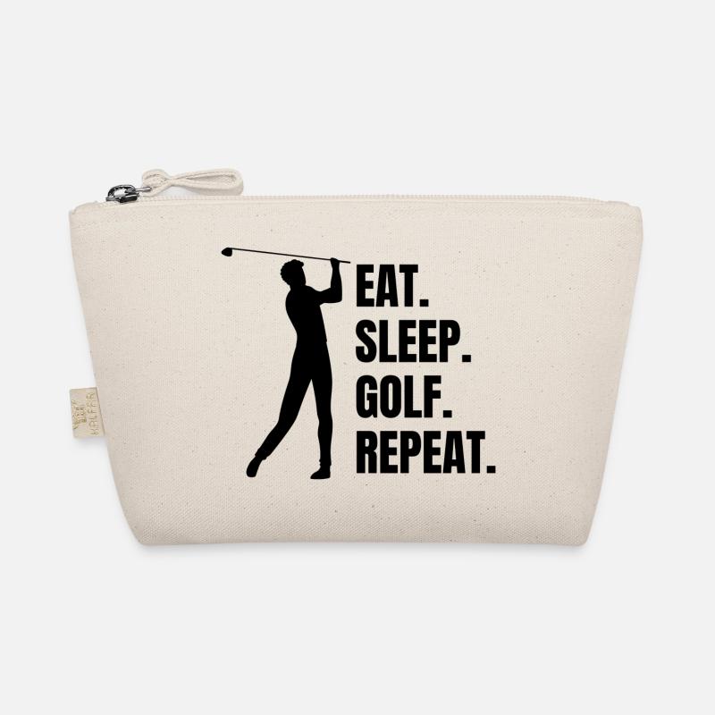 Golf Golfer Saying Golf Ball Golf Clubs Organic Pouch
