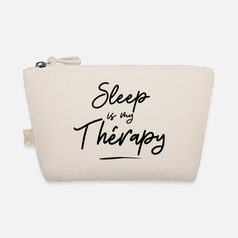 sleep is my therapy Organic Pouch