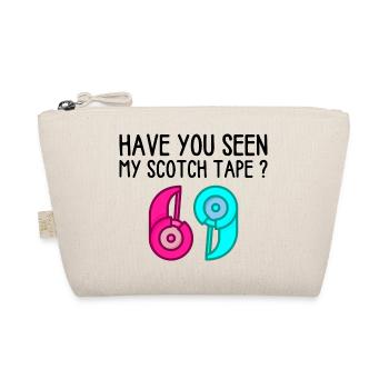 Hast du mein Scotch Tape gesehen? - Bio-Täschchen - Natur - Vorne