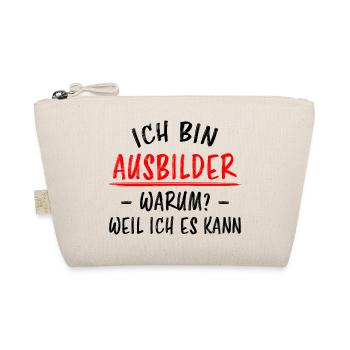 Ausbilder Beruf Lustiger Spruch Kollegen Geschenk - Bio-Täschchen - Natur - Vorne