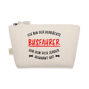 Busfahrer Beruf Lustiger Spruch Linienbus Geschenk - Bio-Täschchen - Natur - Vorne