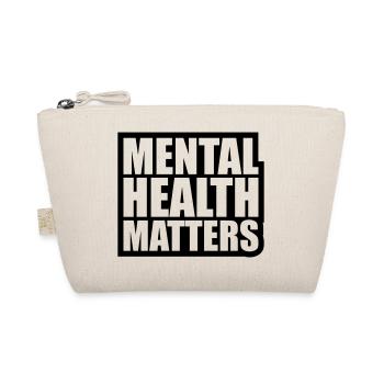 mental health matters Zitat - Bio-Täschchen - Natur - Vorne