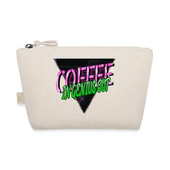 statement morning present drinking geek funny bday - Bio-Täschchen - Natur - Vorne