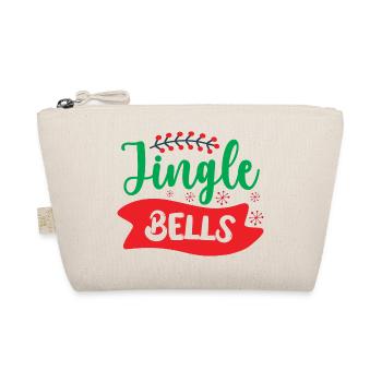 Jingle bells - Christmas humor - Organic Pouch - nature - Front