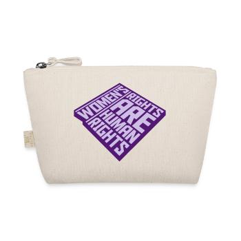 womens rights feminist quote - Organic Pouch - nature - Front
