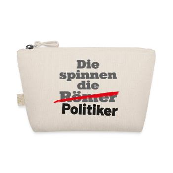 Die spinnen die Politiker - Bio-Täschchen - Natur - Vorne