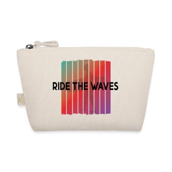 Surfing Surfboard Surfer Gift Idea - Organic Pouch - nature - Front