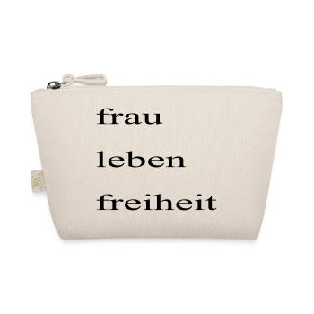 les femmes vivent la liberté - Trousse biologique - nature - Devant