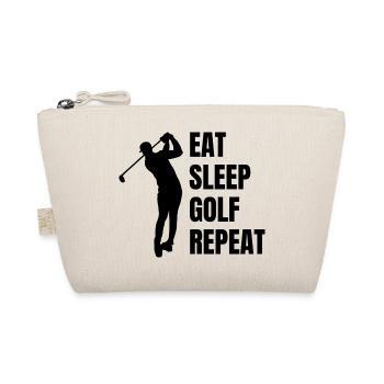 Golf Golfer Golfer Golf Club Saying Golf Ball - Organic Pouch - nature - Front