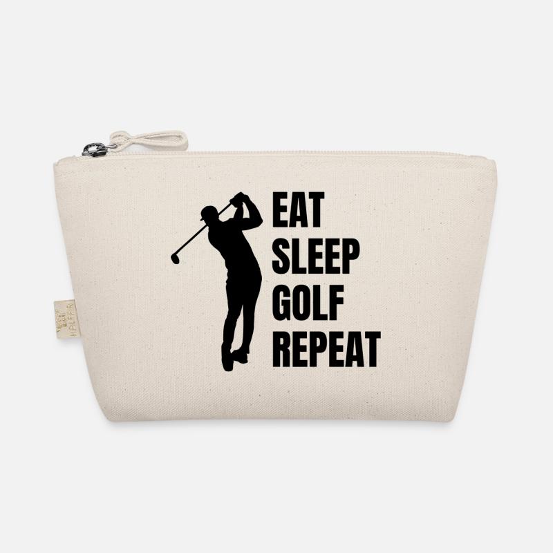 Golf Golfspieler Golfschläger Spruch Golfball Bio-Täschchen