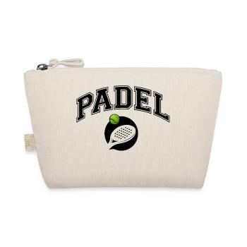 Padel - Cadeau pour joueurs de padel - Trousse biologique - nature - Devant