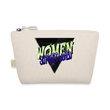 Barber Hair Birthday LGBT Feminine Equal - Organic Pouch - nature - Front