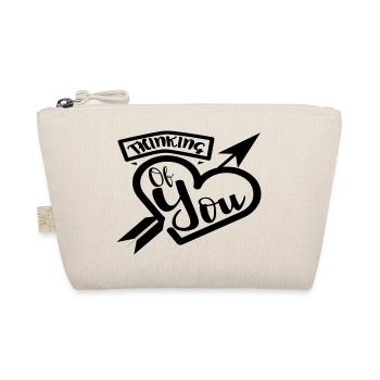 Je pense à toi - Trousse biologique - nature - Devant