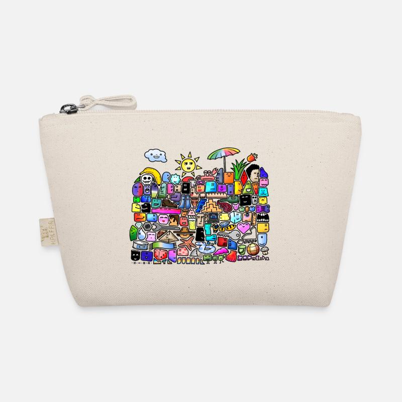 SUMMER Stone Faces - DIGITAL Organic Pouch