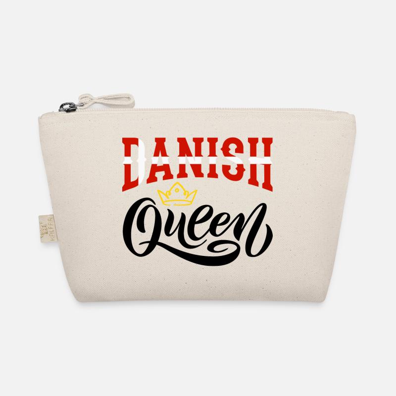 Danish Queen Denmark Danish Denmark Flag Organic Pouch