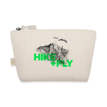 Hike & Fly Paragliding green - Organic Pouch - nature - Front