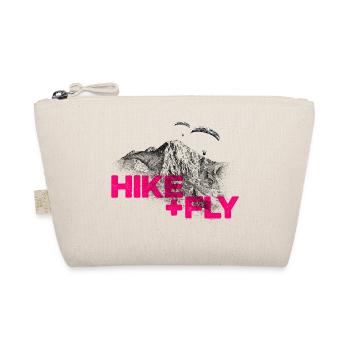 Hike & Fly Paragliding magenta - Organic Pouch - nature - Front