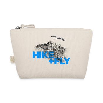 Hike & Fly Paragliding blue - Organic Pouch - nature - Front