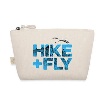 Hike & Fly Paragliding blue - Organic Pouch - nature - Front