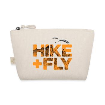 Hike & Fly Paragliding orange - Organic Pouch - nature - Front