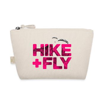 Hike & Fly Paragliding magenta - Organic Pouch - nature - Front