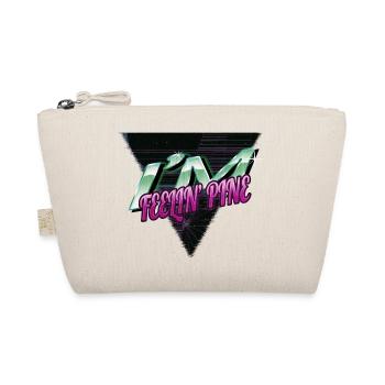 Dinosaur Moon Christmas Vacation Cool Gift - Organic Pouch - nature - Front