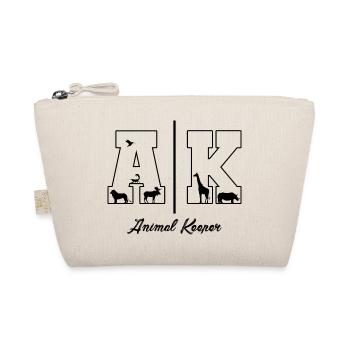 Retro Graphic Animal Keeper Zoo Keeper Animal Love - Bio-Täschchen - Natur - Vorne