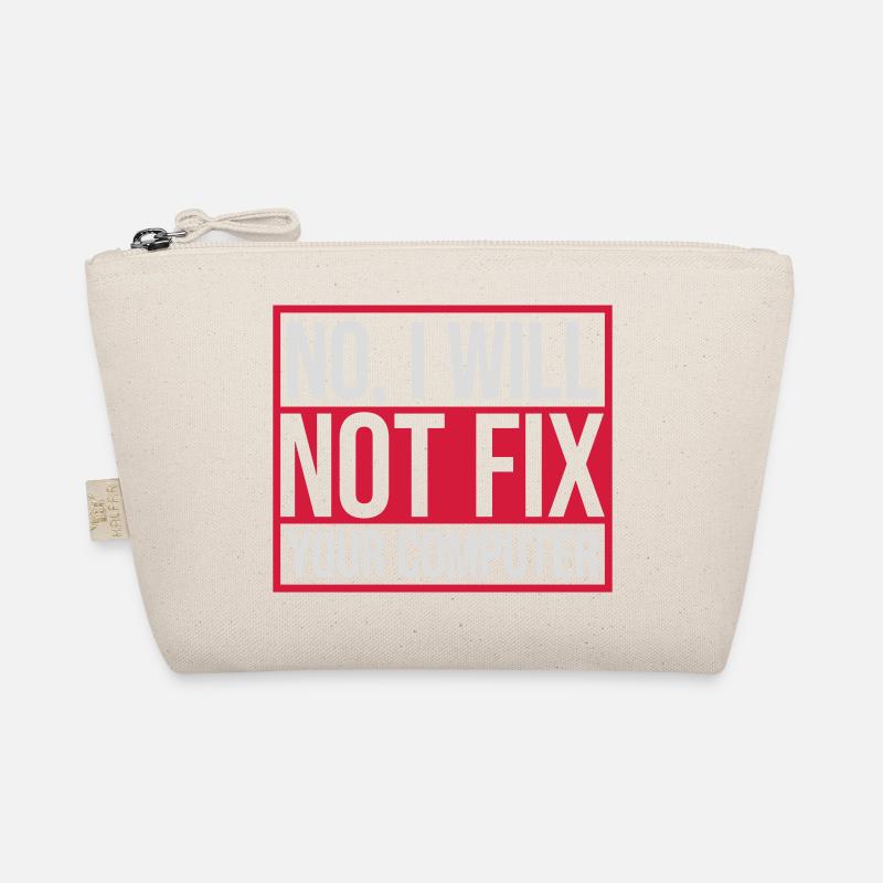 not fix your computer Bio-Täschchen