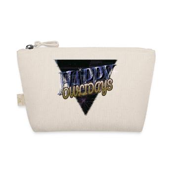 Jokes Sayings Bday Awesome Dino Bike Moon - Organic Pouch - nature - Front