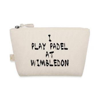 Padel - Cadeau pour joueurs de padel - Trousse biologique - nature - Devant