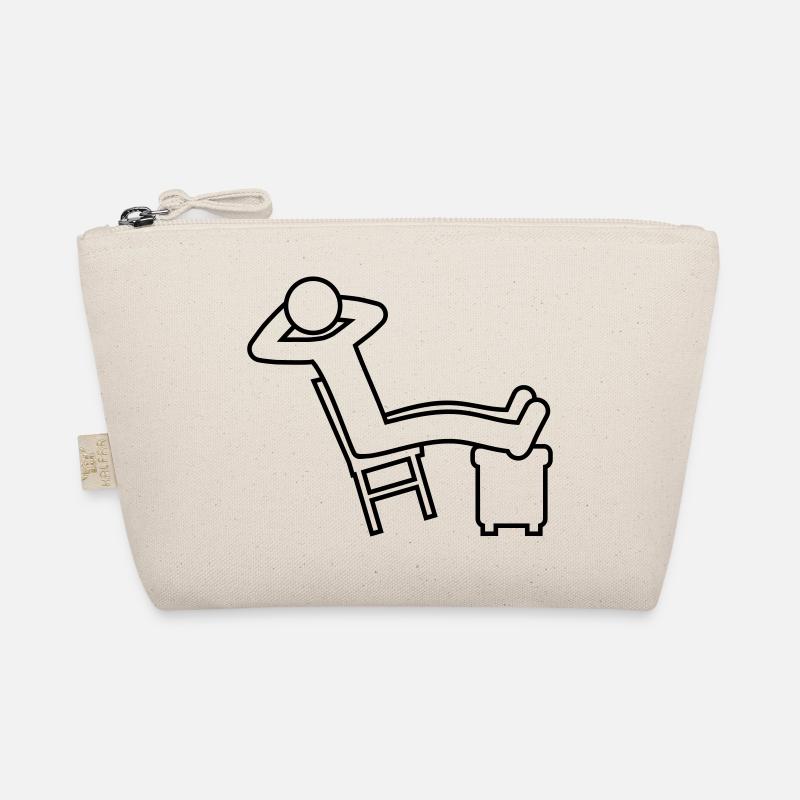 Icône de chaise Relax Man Trousse biologique