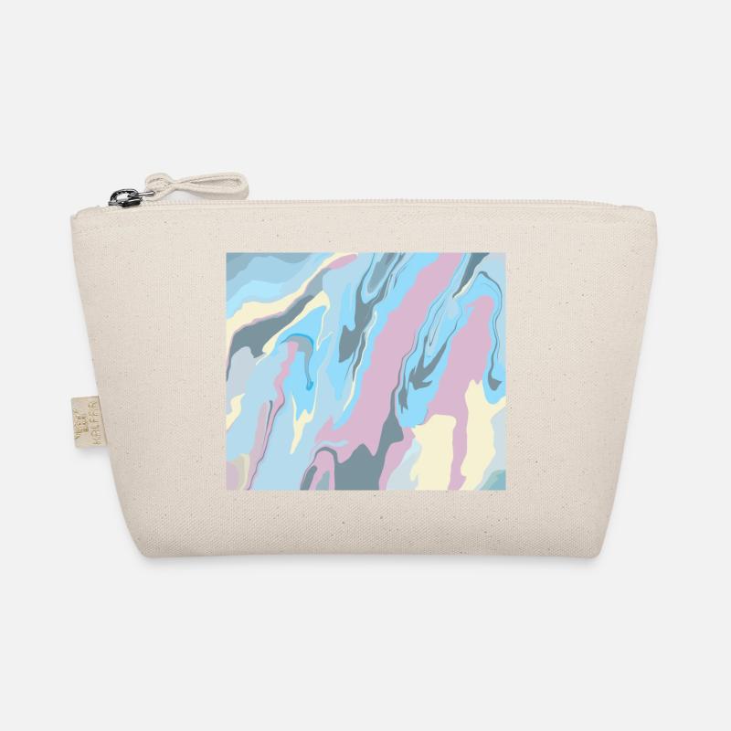 Conception joyeuse et colorée de l’arc-en-ciel dans des couleurs pastel Trousse biologique