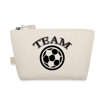 fussball team - Bio-Täschchen - Natur - Vorne