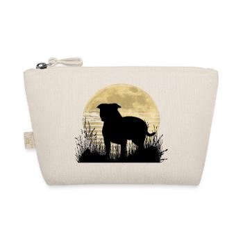 Design artistique américain Bully XL ligne bleue - Trousse biologique - nature - Devant
