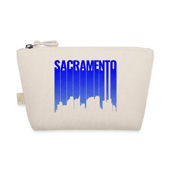 Sacramento Slope Skyline Silhouette - Organic Pouch - nature - Front