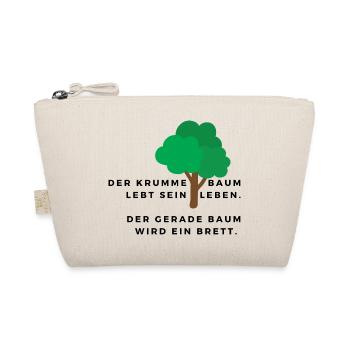 Der krumme Baum - Bio-Täschchen - Natur - Vorne