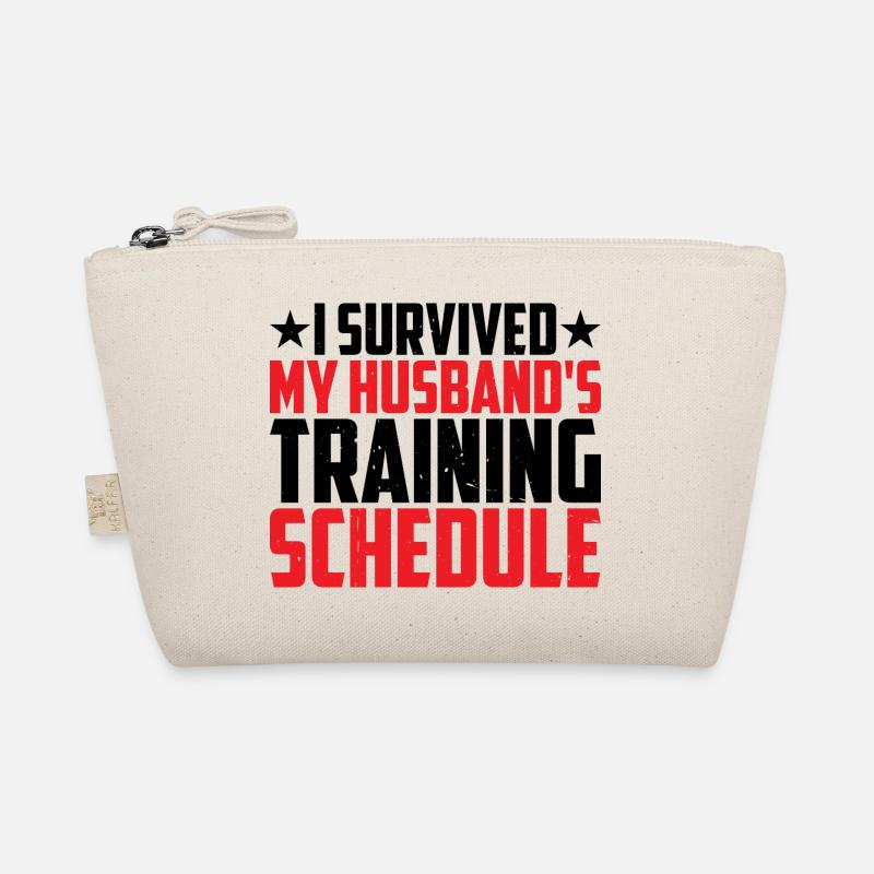 I Survived My Husband's Training Schedule 8 Bio-Täschchen