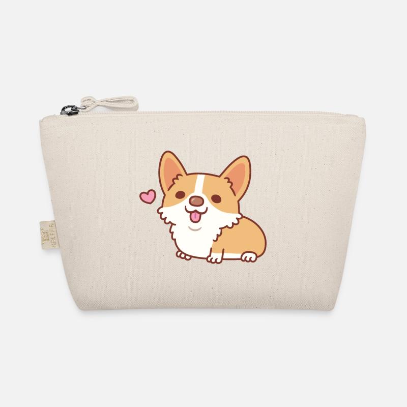 Mignon petit chiot chien Corgi Trousse biologique