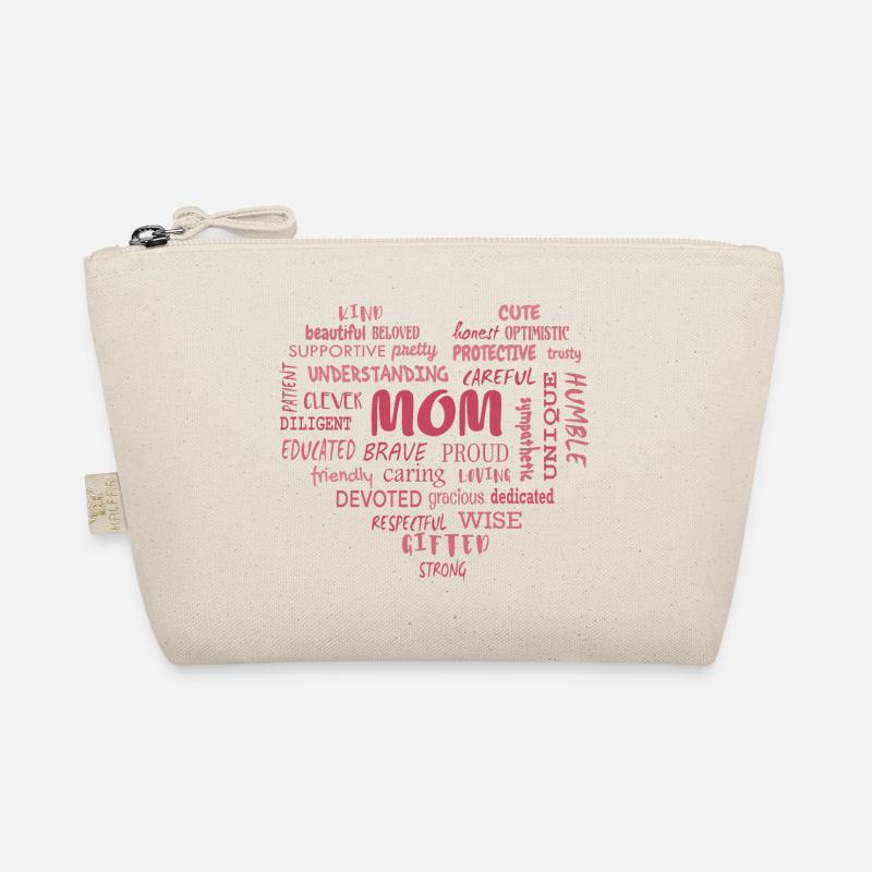 Beste Mutter Qualitäten und Mama Eigenschaften Bio-Täschchen